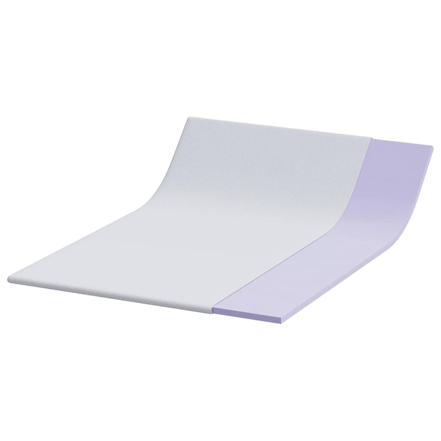 Matraspads Wit 140 x 190 cm 100% polyester jacquard stof