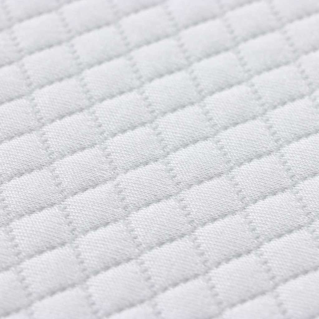 Matraspads Wit 140 x 200 cm 100% polyester jacquard stof