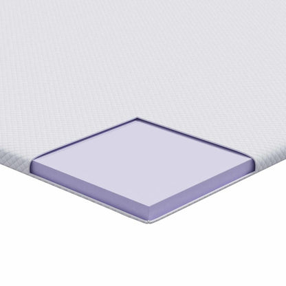 Matraspads Wit 140 x 200 cm 100% polyester jacquard stof