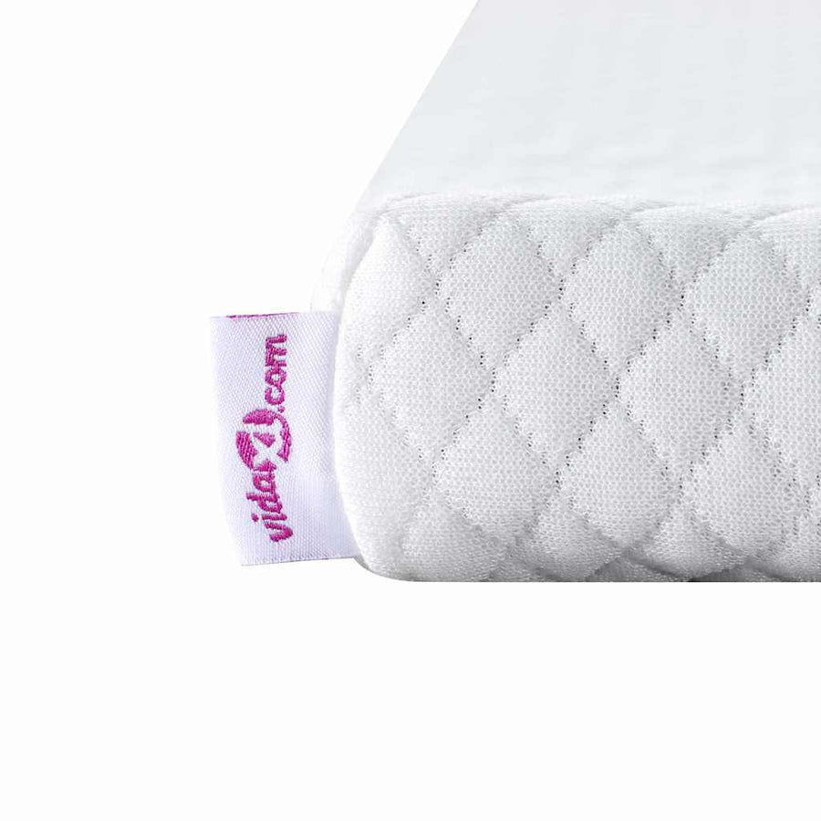Matraspads Wit 180 x 200 cm 100% polyester jacquard stof