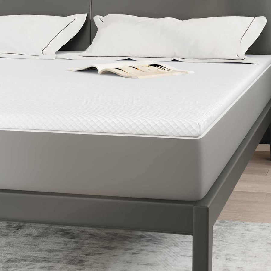 Matraspads Wit 180 x 200 cm 100% polyester jacquard stof