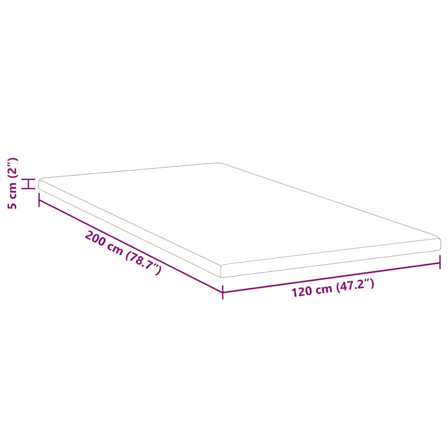 Matraspads Wit 120 x 200 cm 100% polyester jacquard stof