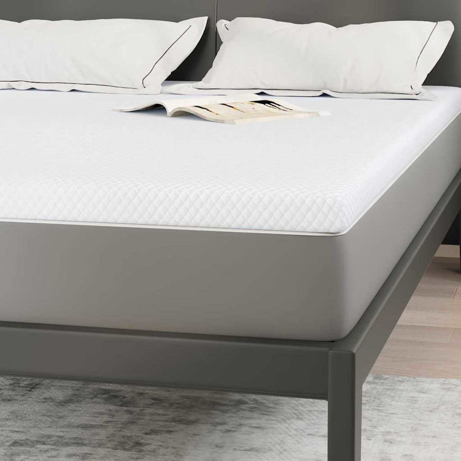 Matraspads Wit 140 x 190 cm 100% polyester jacquard stof