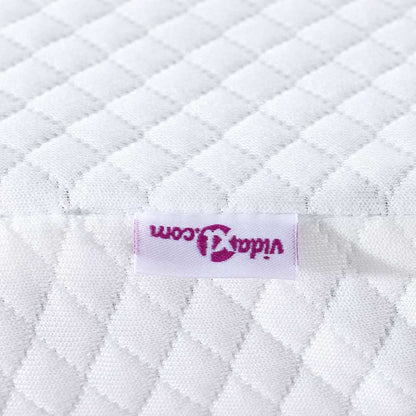 Matraspads Wit 160 x 200 cm 100% polyester jacquard stof