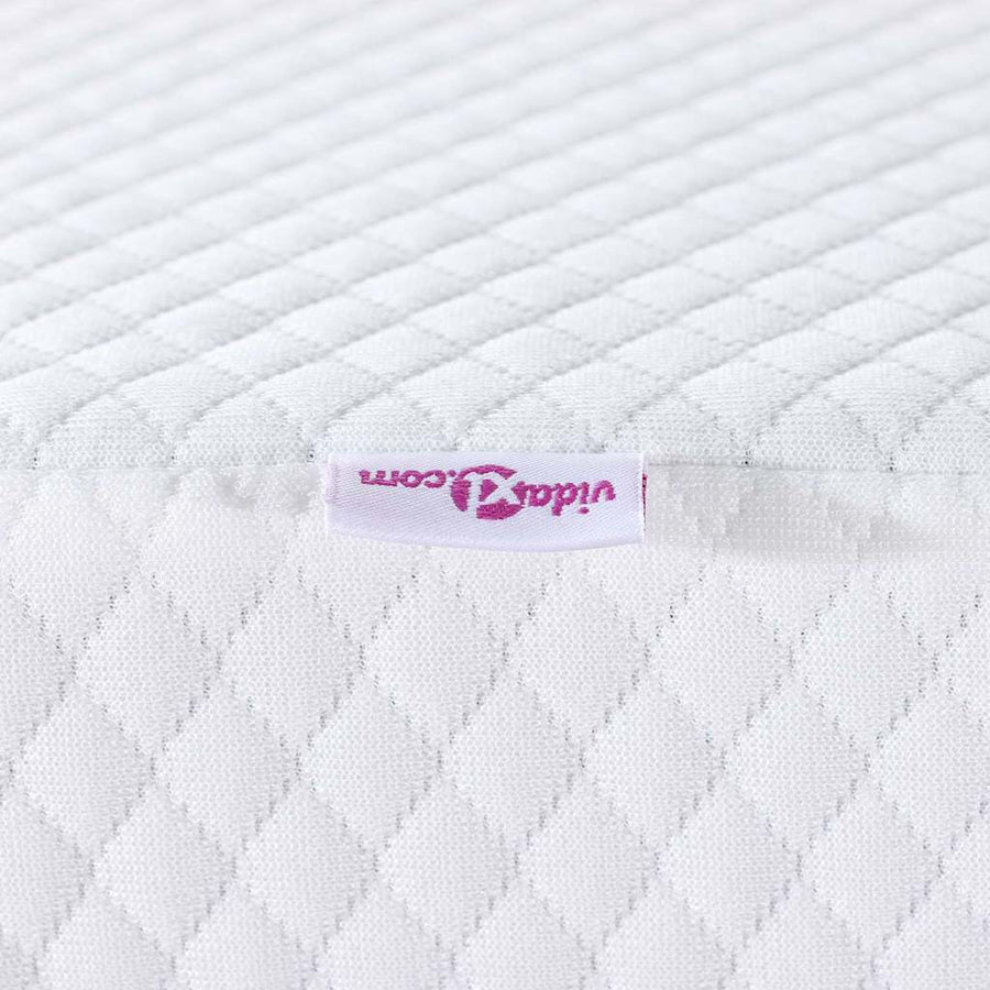 Matraspads Wit 90 x 200 cm 100% polyester jacquard stof