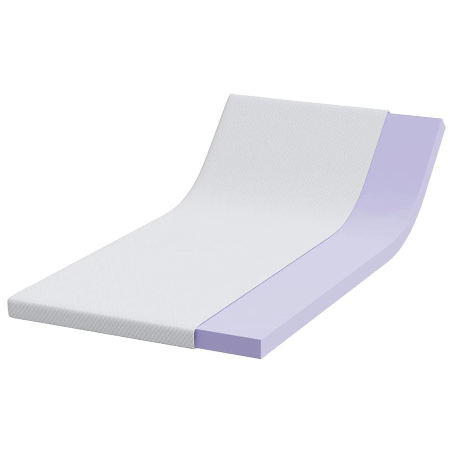 Matraspads Wit 100 x 200 cm 100% polyester jacquard stof