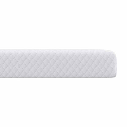 Matraspads Wit 140 x 190 cm 100% polyester jacquard stof