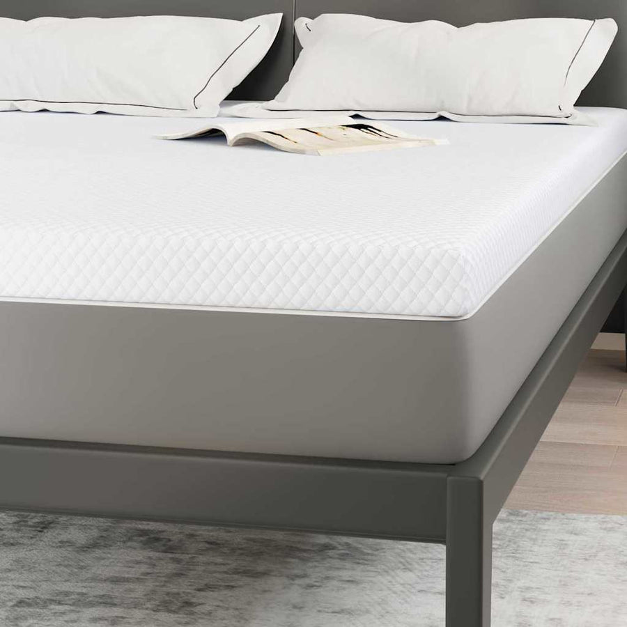 Matraspads Wit 160 x 200 cm 100% polyester jacquard stof
