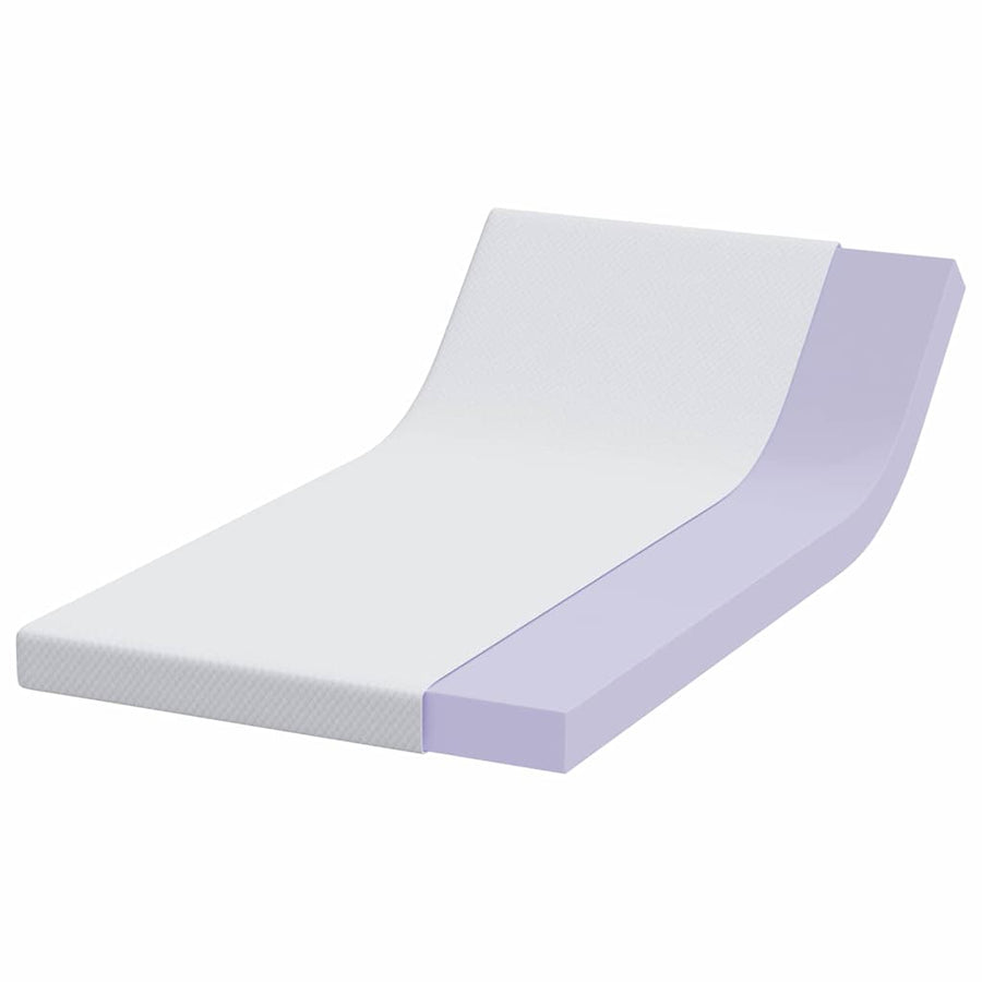 Matraspads Wit 90 x 200 cm 100% polyester jacquard stof