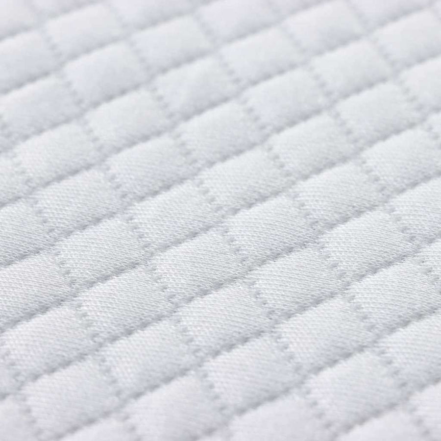 Matraspads Wit 140 x 190 cm 100% polyester jacquard stof