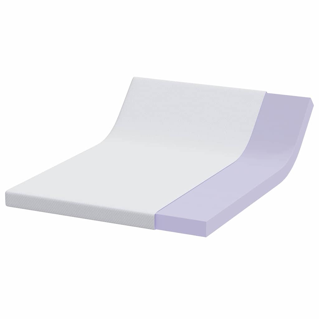 Matraspads Wit 140 x 190 cm 100% polyester jacquard stof
