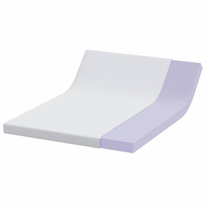 Matraspads Wit 140 x 190 cm 100% polyester jacquard stof