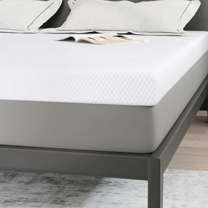 Matraspads Wit 180 x 200 cm 100% polyester jacquard stof