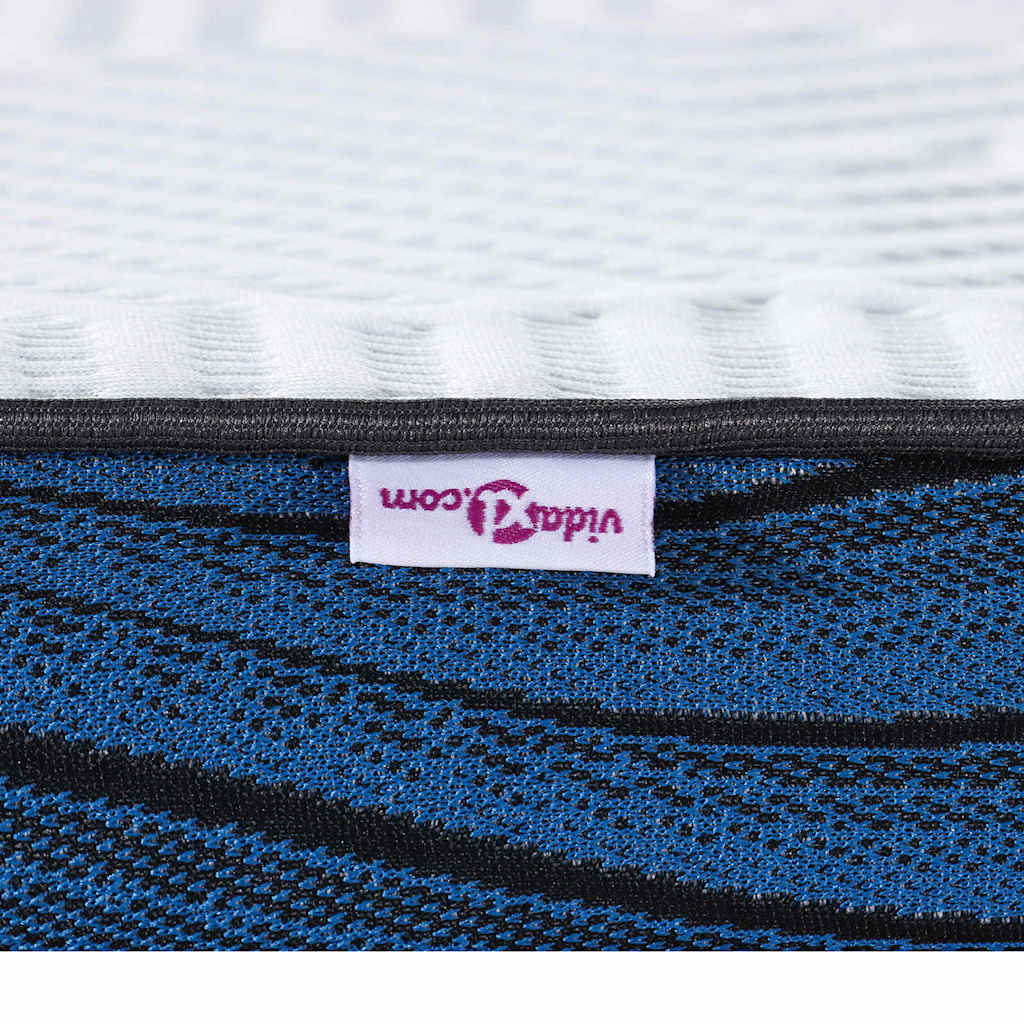 matrastopper Wit 70 x 200 cm Jacquard stof
