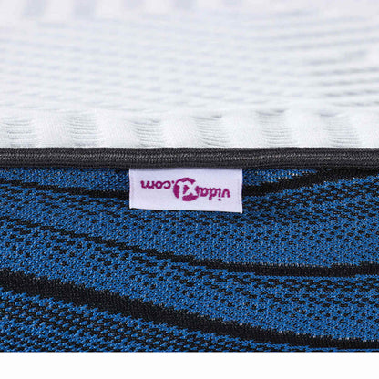 matrastopper Wit 70 x 200 cm Jacquard stof
