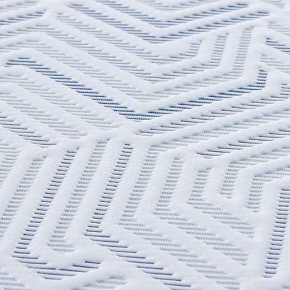 matrastopper Wit 70 x 200 cm Jacquard stof