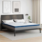 Matrastopper 180x200 cm wit jacquard