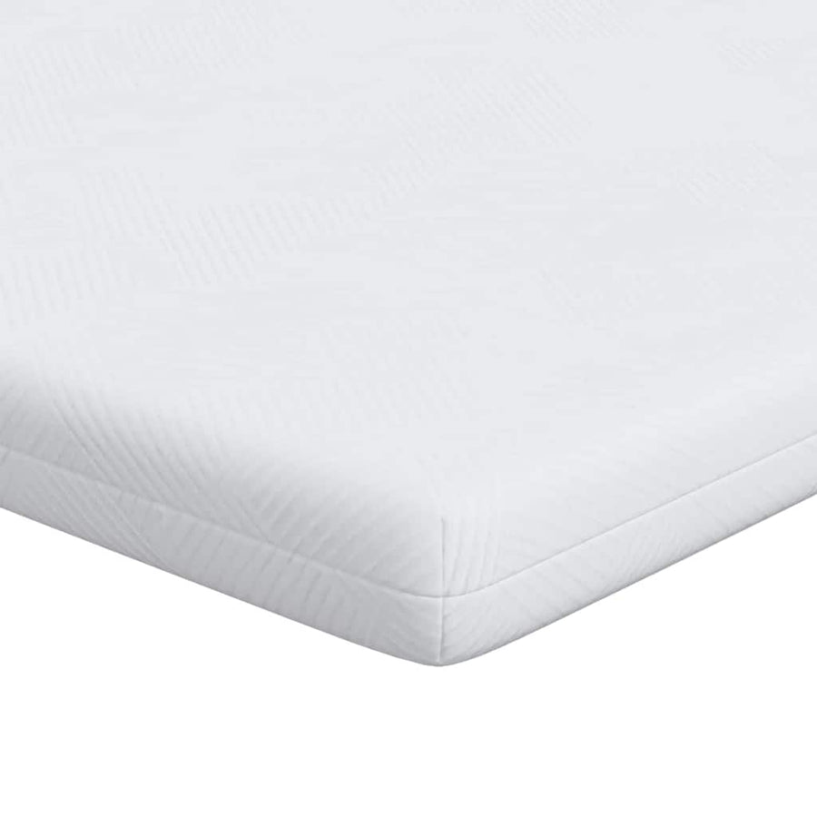 Matraspads Wit 90 x 190 cm 100% polyester jacquard stof