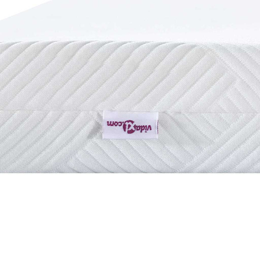 Matraspads Wit 100 x 200 cm 100% polyester jacquard stof