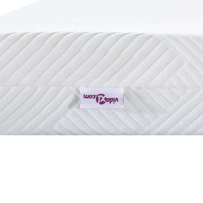 Matraspads Wit 120 x 200 cm 100% polyester jacquard stof