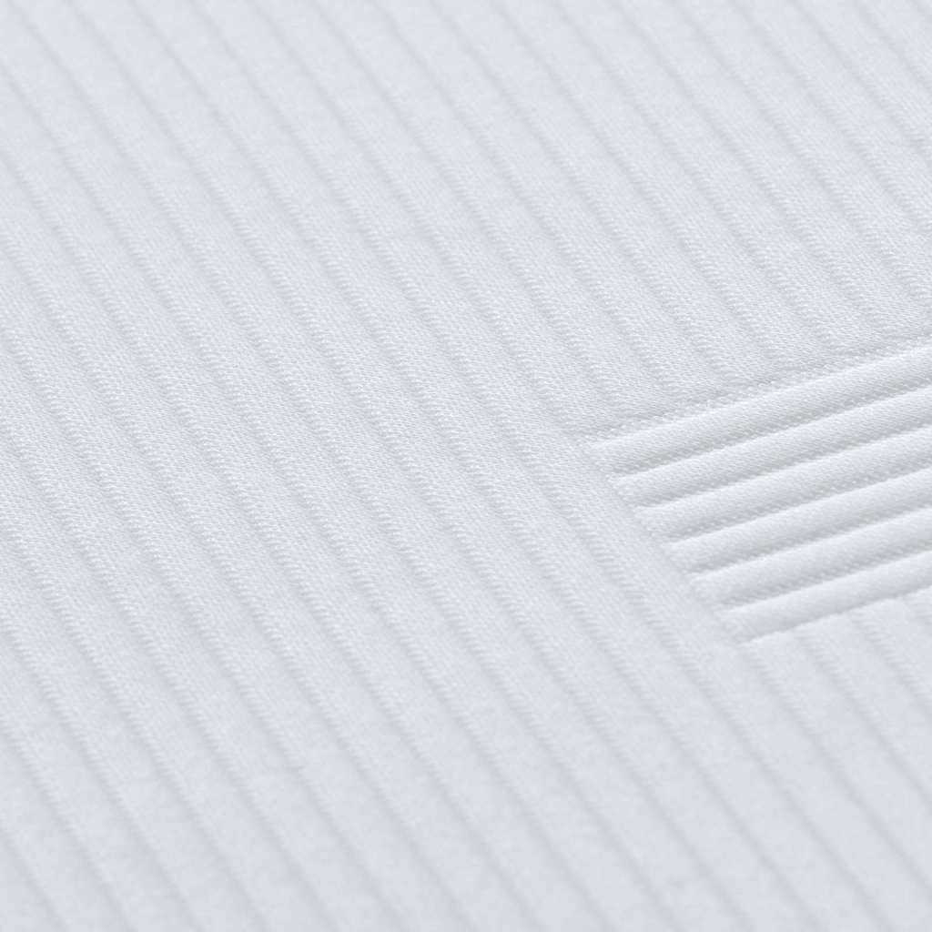 Matraspads Wit 120 x 200 cm 100% polyester jacquard stof