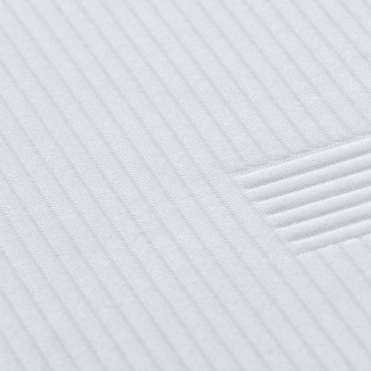 Matraspads Wit 120 x 200 cm 100% polyester jacquard stof
