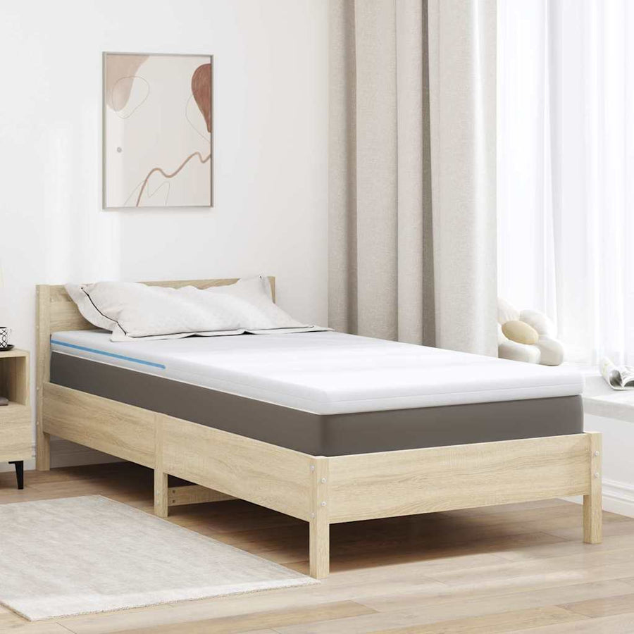 Matraspads Wit 120 x 200 cm 100% polyester jacquard stof