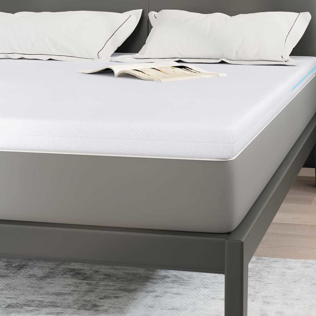 Matraspads Wit 140 x 200 cm 100% polyester jacquard stof