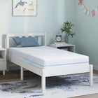Matras schuim 80x160 cm wit