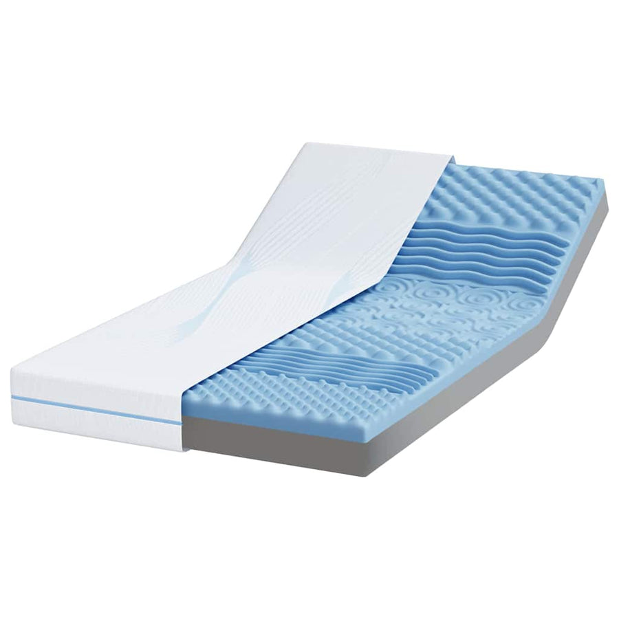 Matrassen Wit 120 x 200 cm 100% polyester jacquard stof
