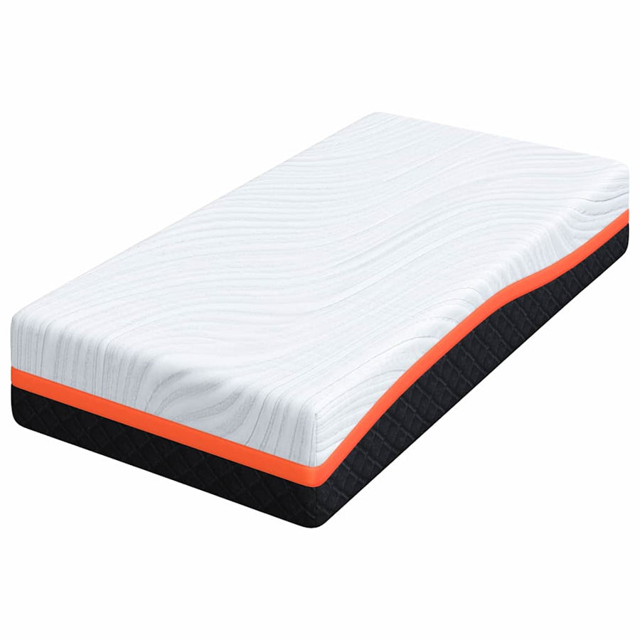 Matrassen Wit, Grijs 80 x 160 cm 100% polyester jacquard stof
