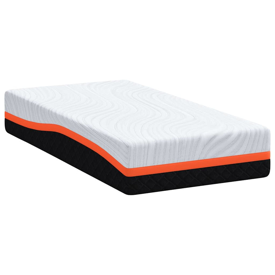 Matrassen Wit, Grijs 80 x 160 cm 100% polyester jacquard stof
