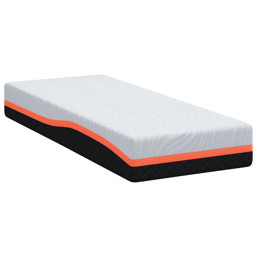 Matrassen Wit, Grijs 80 x 200 cm 100% polyester jacquard stof