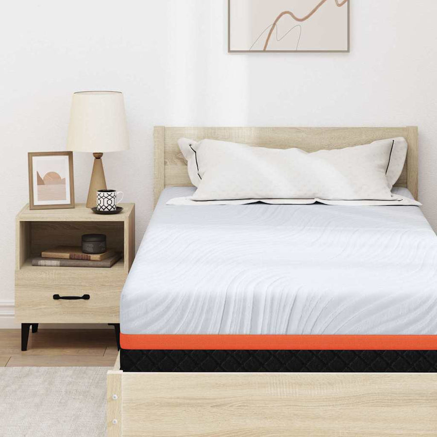 Matrassen Wit, Grijs 120 x 200 cm 100% polyester jacquard stof
