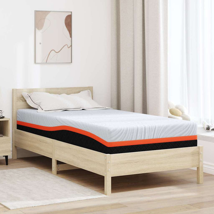 Matrassen Wit, Grijs 120 x 200 cm 100% polyester jacquard stof