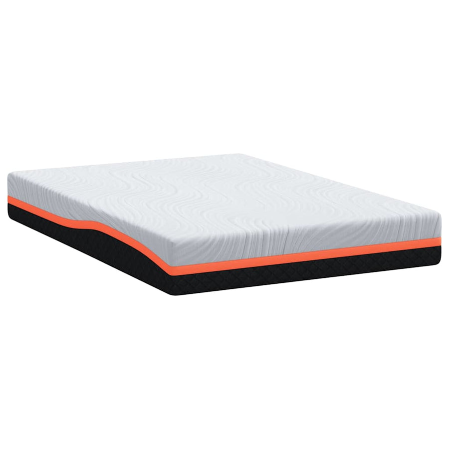 Matrassen Wit, Grijs 140 x 190 cm 100% polyester jacquard stof