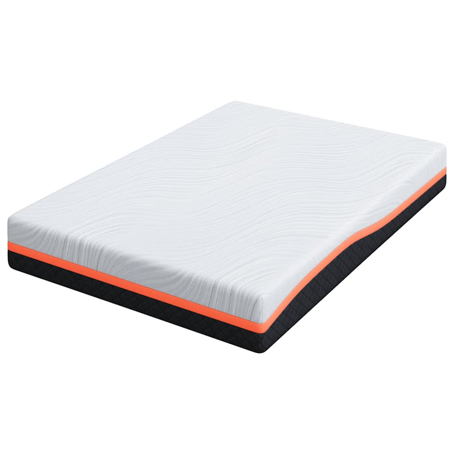 Matrassen Wit, Grijs 160 x 200 cm 100% polyester jacquard stof