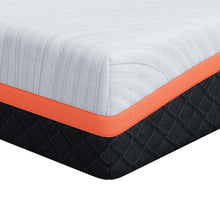 Matrassen Wit, Grijs 180 x 200 cm 100% polyester jacquard stof