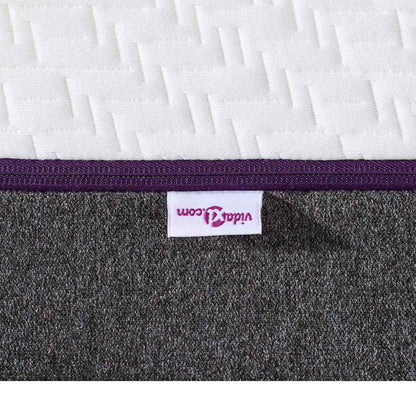 Matrassen Wit, Grijs 80 x 200 cm 100% polyester jacquard stof
