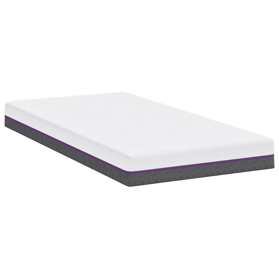 Matrassen Wit, Grijs 90 x 200 cm 100% polyester jacquard stof