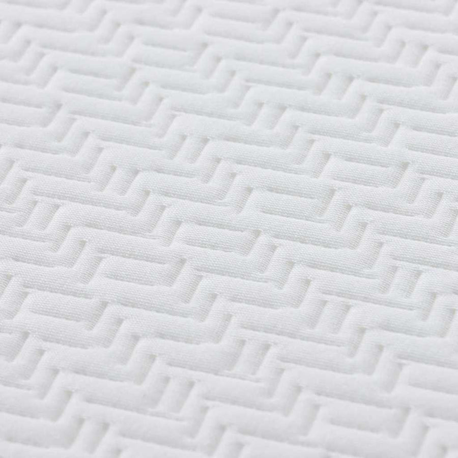 Matrassen Wit, Grijs 180 x 200 cm 100% polyester jacquard stof
