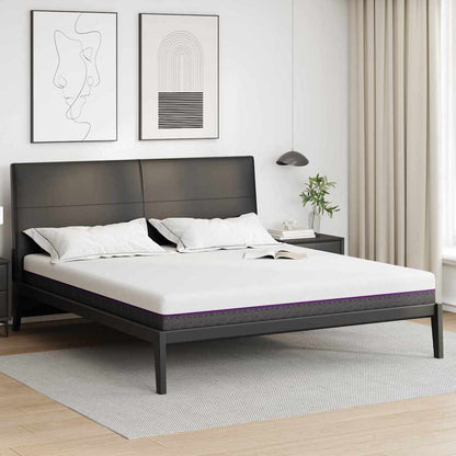 Matrassen Wit, Grijs 200 x 200 cm 100% polyester jacquard stof