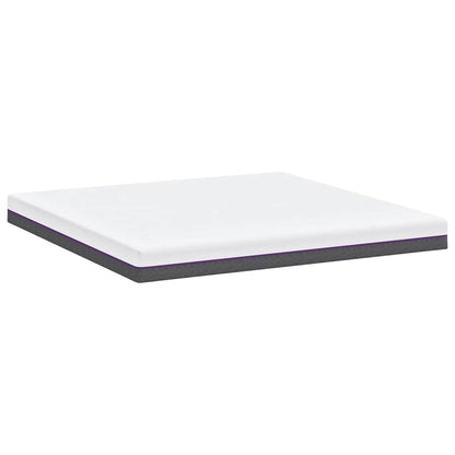 Matrassen Wit, Grijs 200 x 200 cm 100% polyester jacquard stof