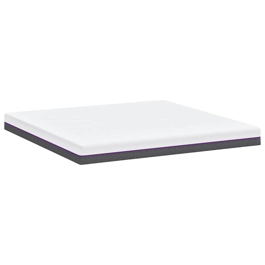 Matrassen Wit, Grijs 200 x 200 cm 100% polyester jacquard stof
