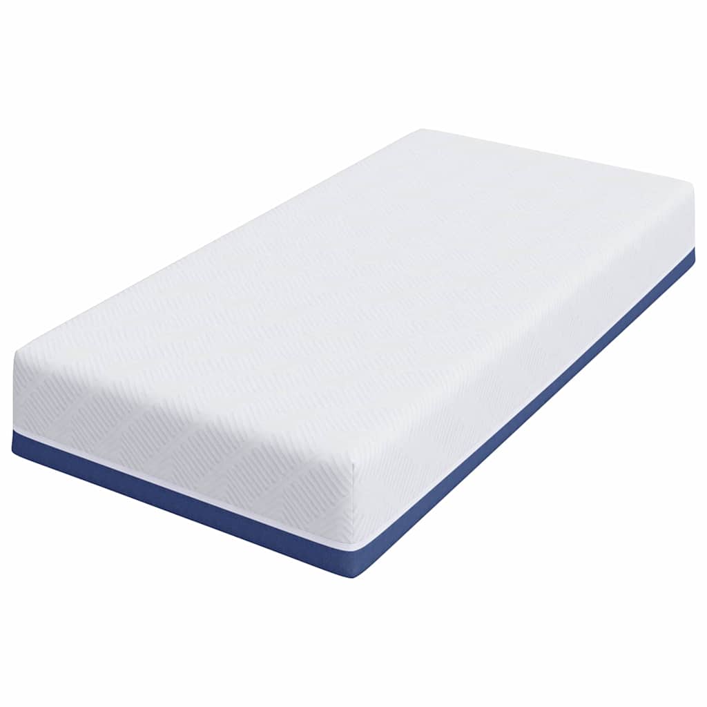 Matrassen Wit, Blauw 80 x 160 cm 100% polyester jacquard stof
