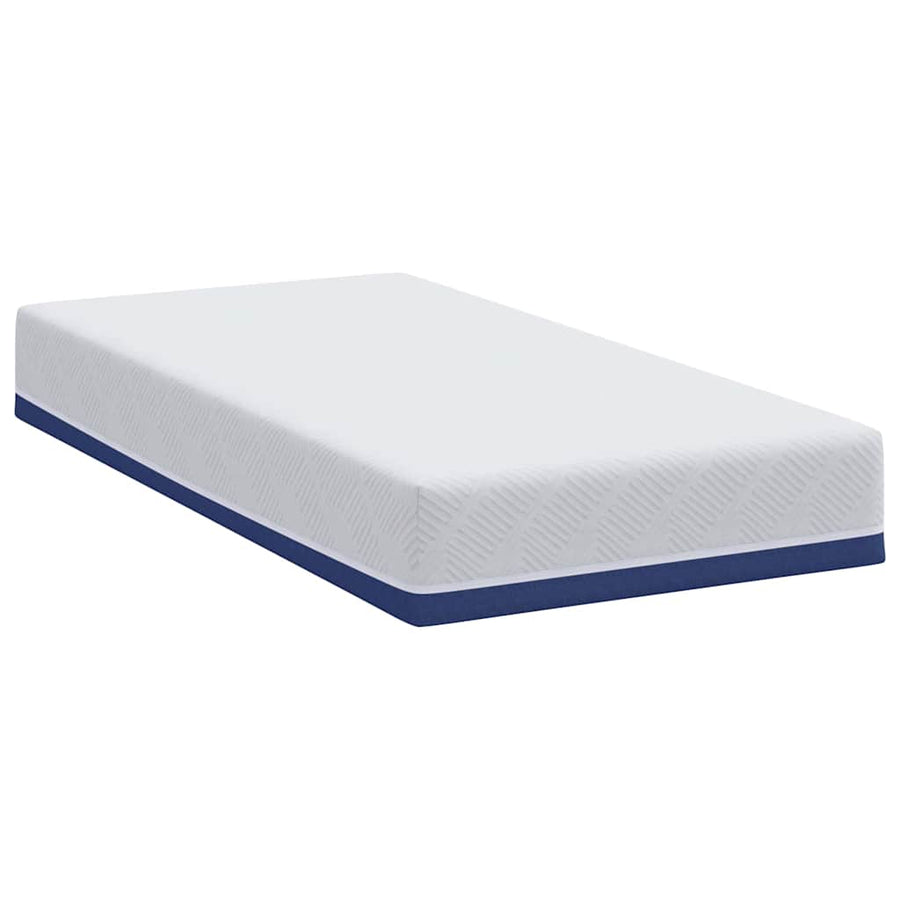 Matrassen Wit, Blauw 80 x 160 cm 100% polyester jacquard stof