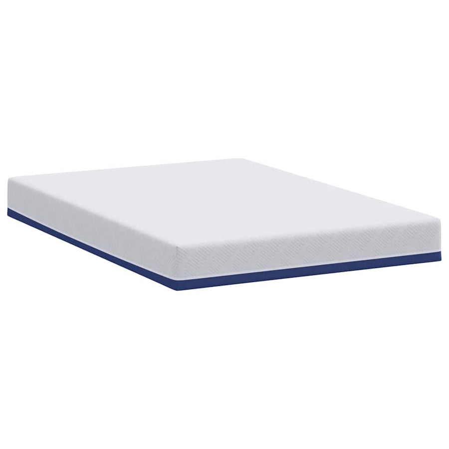 Matrassen Wit, Blauw 140 x 190 cm 100% polyester jacquard stof