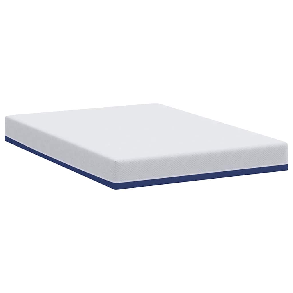 Matrassen Wit, Blauw 140 x 200 cm 100% polyester jacquard stof