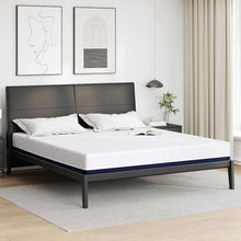 Matrassen Wit, Blauw 200 x 200 cm 100% polyester jacquard stof
