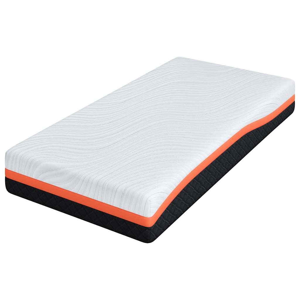 Matrassen Wit, Grijs 80 x 160 cm 100% polyester jacquard stof
